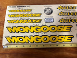 OLD MID SCHOOL MONGOOSE OUTER LIMITS COMPLETE STICKER DECAL SET BMX BIKE NOS