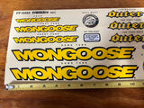 OLD MID SCHOOL MONGOOSE OUTER LIMITS COMPLETE STICKER DECAL SET BMX BIKE NOS
