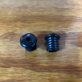 BICYCLE HANDLE BAR PLUGS BLACK FITS SCHWINN HUFFY SEARS MURRAY AND OTHERS NEW