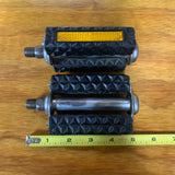 SCHWINN BICYCLE PEDALS FITS STINGRAY GREY GHOST & OTHERS VINTAGE
