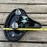 BICYCLE SEAT SUPER BIG LARGE WIDE COMFORT SPRING SEAT HEAVY DUTY QUALITY