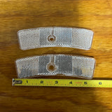 BICYCLE WHEEL REFLECTORS VINTAGE SCHWINN STINGRAY BIKES HUFFY, SEARS, MURRAY & OTHERS