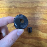 BICYCLE HANDLE BAR PLUGS BLACK FITS SCHWINN HUFFY SEARS MURRAY AND OTHERS NEW