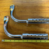BICYCLE MUFFLER SET FOR CHOPPER BIKE RAT RODS SCHWINN