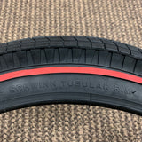 SCHWINN APPLE KRATE GRIPPER SLIK RED LINE TIRE NEVER USED WITH TUBE