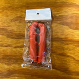 SUNSET ORANGE KRATE HANDLE BAR BRAKE LEVER COVERS FOR SCHWINN STINGRAY BIKES & OTHERS