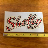 SHELBY BICYCLE AIRFLOW HORN TANK DECAL NEVER USED VINTAGE