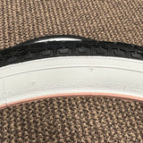 BICYCLE TIRES FIT SCHWINN STINGRAY BIKES 20 X 1-3/4 S-7 RIMS NEW WHITE WALLS