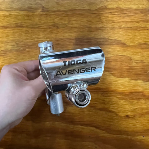 MOUNTAIN BIKE HANDLE BAR STEM TIOGA AVENGER T BONE VINTAGE JAPAN MOUNTAIN BIKE HANDLE BAR STEM TIOGA AVENGER T BONE VINTAGE JAPAN