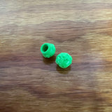 CROWN BICYCLE TIRE VALVE CAPS LIME GREEN FITS SCHWINN STINGRAYS & OTHERS VINTAGE