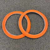 BICYCLE TIRES 20 X 1.95 ORANGE WALL FITS OLD SCHOOL BMX MONGOOSE SCHWINN OTHERS