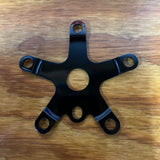 OLD SCHOOL BLACK BMX CHAINRING 110 BCD SPIDER STYLE FITS SUGINO SUNTOUR GT & OTHERS