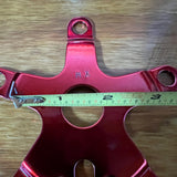 OLD SCHOOL RED BMX CHAINRING 110 BCD SPIDER FITS SUGINO SUNTOUR GT & OTHERS