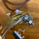 VINTAGE NOS BMX DIA COMPE 1080 REAR BRAKE WITH LEVER ANODIZED GOLD 1983