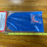 HUFFY BICYCLE SISSY BAR HEAD COVER PAD BLUE GLITTER VINTAGE NOS NEVER USED