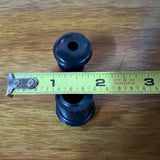 BICYCLE HANDLE BAR PLUGS BLACK FITS SCHWINN HUFFY SEARS MURRAY AND OTHERS NEW