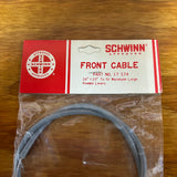 SCHWINN APPROVED FRONT CABLE FITS ROAD BIKES & OTHERS NO 17574 VINTAGE NOS