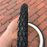 BICYCLE TIRES 20 X 2.125 KNOBBY WHITE WALL FIT SCHWINN STING-RAY & OTHERS NEW