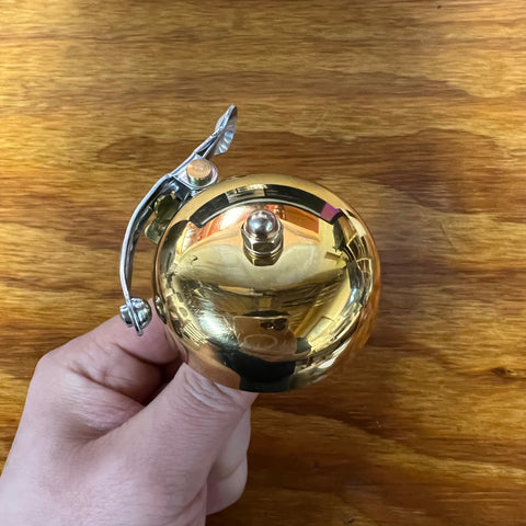 schwinn classic bicycle bell BICYCLE REVOLVING BELL LOUD QUALITY STEEL CHROME FITS SCHWINN AND OTHE – Bicycle Heaven