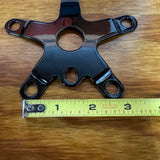 OLD SCHOOL BLACK BMX CHAINRING 110 BCD SPIDER STYLE FITS SUGINO SUNTOUR GT & OTHERS