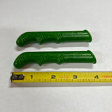 LIME GREEN BRAKE LEVER COVERS FOR SCHWINN DELUXE STINGRAY VARSITY & OTHERS
