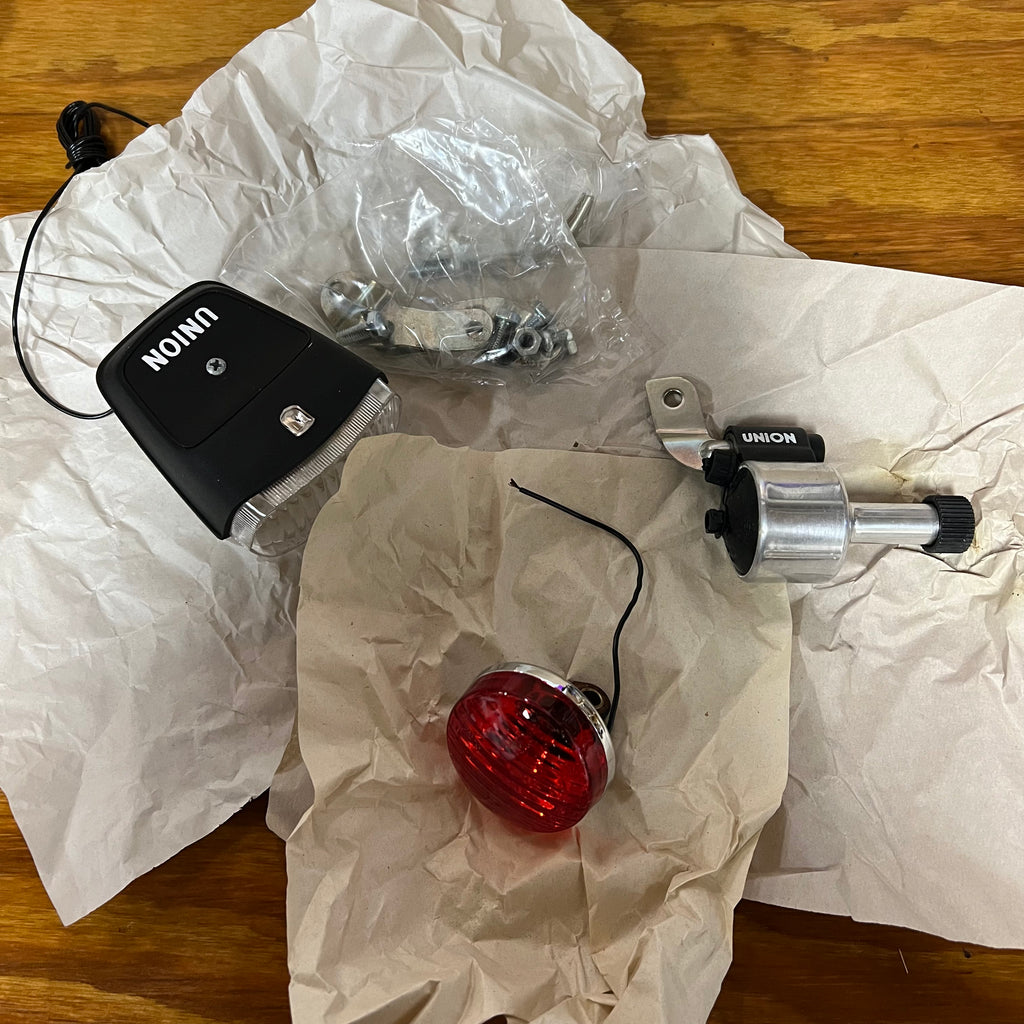 Vintage bicycle dynamo lights deals