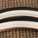 BICYCLE TIRES FIT SCHWINN CORVETTE JAGUAR TYPHOON FLEET 26 X 1-3/4 S-7 NEW
