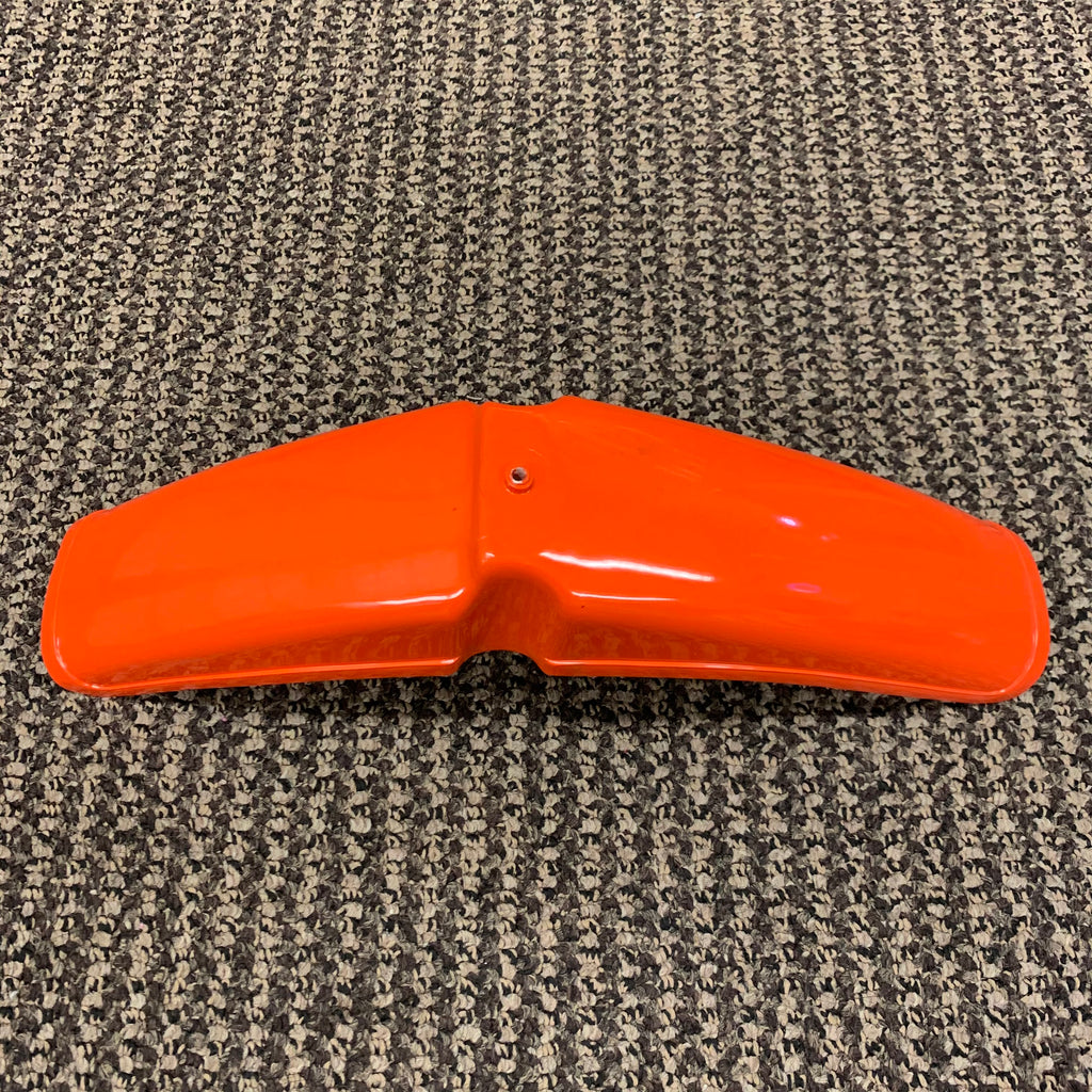 VINTAGE MURRAY MX FRONT FENDER ORANGE NOS