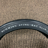 SCHWINN STING-RAY TIRE REAR SLIK GENUINE 20 X 2.125 MINT APPLE KRATE WITH TUBE