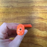 ORANGE KRATE HANDLE BAR BRAKE LEVER COVERS FOR SCHWINN STINGRAY BIKES & OTHERS
