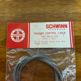 SCHWINN APPROVED TRIGGER CONTROL CABLE NO 42909 VINTAGE NOS