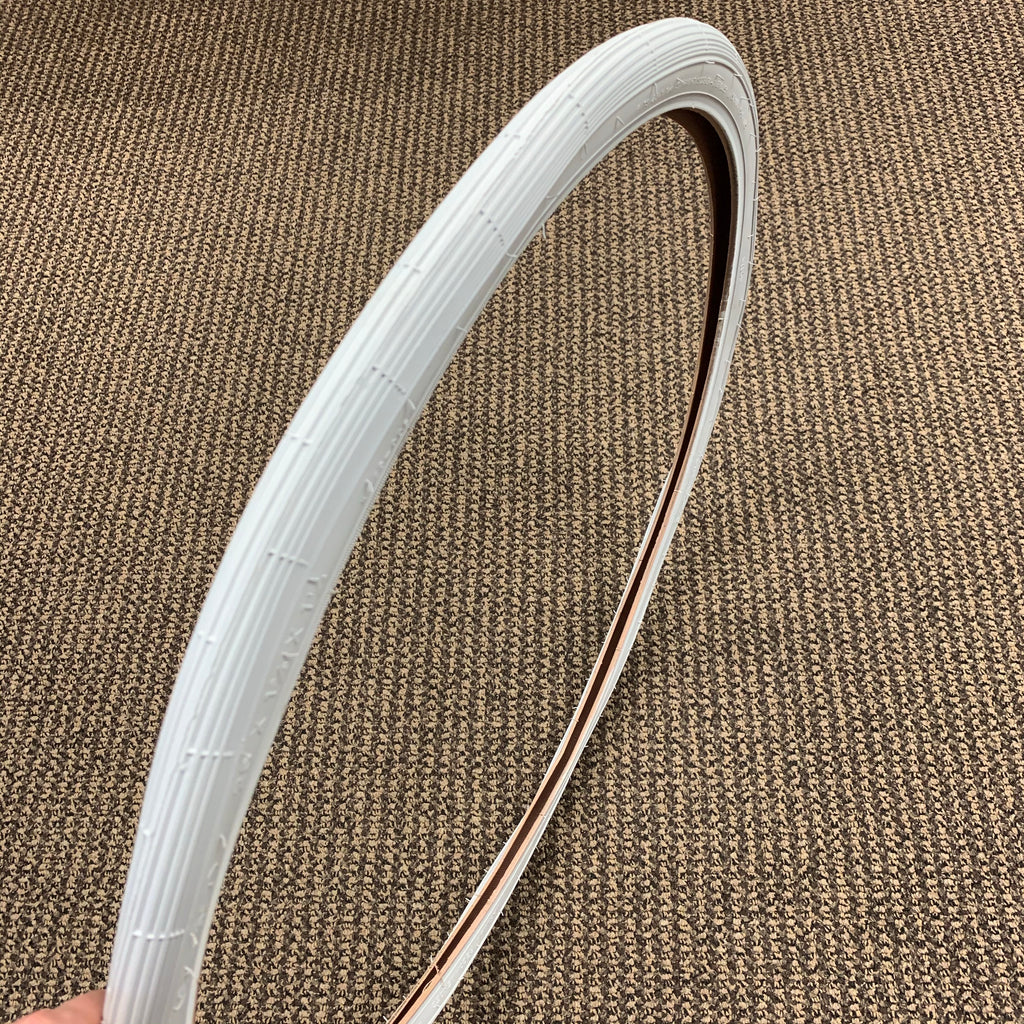 BICYCLE TIRE WHITE WALL FIT SCHWINN 26 X 1-3/8 X 1-1/4 S