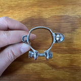 SUNTOUR BIKE BICYCLE DOWNTUBE CABLE GUIDE CLAMP HOUSING STOP ROAD 1-1/8" NOS