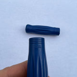 VINTAGE BLUE TRICYCLE GRIPS 7/16" ID FITS ELGIN COLSON MURRAY AMF ROLLFAST NOS