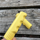 VINTAGE YELLOW TRICYCLE GRIPS 3/4" ID, 3-1/2" LONG FITS COLSON AMF ELGIN HUFFY NOS