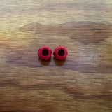 CROWN BICYCLE TIRE VALVE CAPS RED FITS SCHWINN STINGRAYS & OTHERS VINTAGE