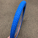 BICYCLE TIRE 20 X 1.95 BLUE WALL FITS OLD SCHOOL BMX GT MONGOOSE SCHWINN & OTHERS