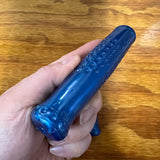 VINTAGE BLUE TRICYCLE GRIPS 5/8" ID. 4-5/8" LONG FIT ELGIN AMF HUFFY COLSON NOS