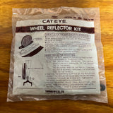 CAT EYE WHEEL REFLECTORS FITS SEARS HUFFY MURRAY SCHWINN MUSCLE BIKES & OTHERS