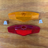 BICYCLE WHEEL REFLECTORS AMBER RED FIT SCHWINN SEARS