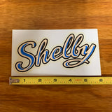 SHELBY BICYCLE AIRFLOW HORN TANK DECAL NEVER USED VINTAGE