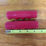 BICYCLE GRIPS RED FOR SCHWINN HUFFY SEARS MURRAY & OTHERS NEW