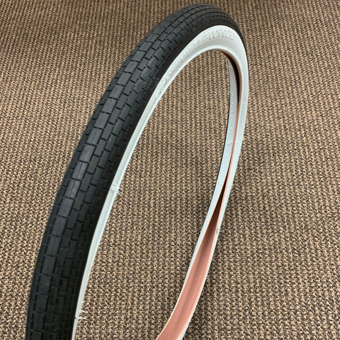 SCHWINN PHANTOM TYPHOON CORD TIRE 26 X 2.125 S-2 MINT PHANTOM B-6 AUTOCYCLE