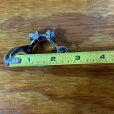SUNTOUR BIKE BICYCLE DOWNTUBE CABLE GUIDE CLAMP HOUSING STOP ROAD 1-1/8" NOS