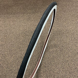 BICYCLE TIRE WHITE WALL FIT SCHWINN 26 X 1-3/8 X 1-1/4 S-6 RARE NEVER USED