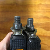 SCHWINN APPROVED BLOCK PEDALS FITS ORANGE KRATE STINGRAYS & OTHERS VINTAGE