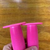 BICYCLE PINK GRIPS FITS SCHWINN LIL CHIK STINGRAY HUFFY MURRAY GIRLS OTHERS NEW