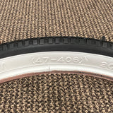 BICYCLE TIRES 20 X 1.75 WHITE WALL FITS SCHWINN HUFFY SEARS MURRAY & OTHERS NEW