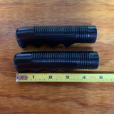 BICYCLE GRIPS VINTAGE STYLE FIT SCHWINN HUFFY SEARS MURRAY OTHERS BLACK NEW