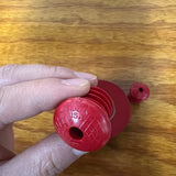BICYCLE HANDLE BAR TAPE & PLUGS RED CLOTH HUNT WILDE FIT SCHWINN VARSITY OTHERS NOS